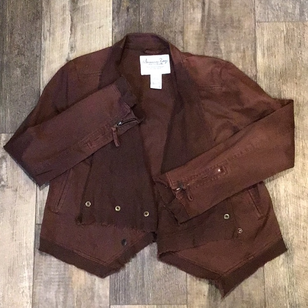 American Rag Brown Denim Jacket size Medium